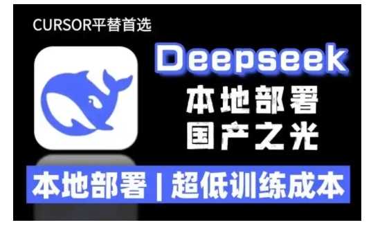 2025年deepseek R1 大型模型本地安装部署(文件+教程)本地部署，超低训练成本 -1